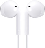 JVC - In-Ear Wired Headphones with USB-C Connector - White - Left View