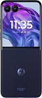 Motorola - razr+ 2024 256GB (Unlocked) - Midnight Blue - Left View