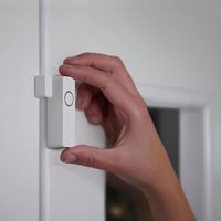 Philips - Hue Secure Contact Sensor - White - Left View