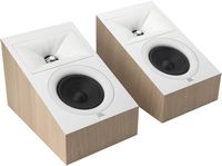 JBL - Stage2 240H 4.5-inch (114mm) 150W 2-Way Dolby Atmos Height Surround Sound Loudspeaker - Latte - Left View