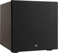 JBL - Stage 220P 12-Inch Powered Subwoofer - Espresso - Left View