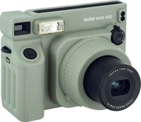 Fujifilm - instax WIDE 400 Instant Camera - Sage Green - Left View