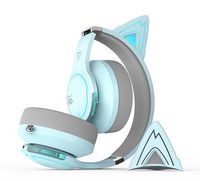 Edifier - G5BT CAT Wireless Gaming Headset w/ Magnetic Cat Ears, 36 Hour Battery Life for Xbox, P... - Left View