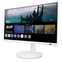 Acer - CS242Y wemiiirx 23.8” IPS LED FHD(1920 x 1080) 60Hz Monitor(HDMI) - White - Left View