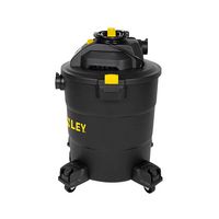 Stanley - 14 Gallon 6HP Pro Poly Series Wet/Dry Vacuum - black - Left View