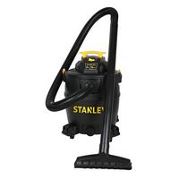 Stanley - 16 Gallon 6HP Pro Poly Series Wet/Dry Vacuum - black - Left View