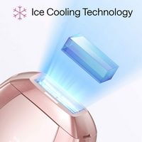 Ulike - Air 10 Ice Cooling IPL Dry Hair Removal Device - Pink - Left View