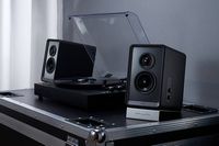 Edifier - QR65 5.3 Bluetooth Multimedia Speaker System with 65W GaN Charging, Lighting Effects, a... - Left View