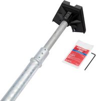 Baird Mounts - Starlink Pole Mount - Galvanized Steel - Left View