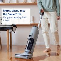 Tineco - GO H2O XL Cordless Floor Washer - Grey - Left View