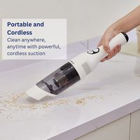 Tineco - GO Mini Pet Cordless Handheld Vacuum - White - Left View
