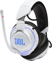 JBL - Quantum 910P Wireless Gaming Headset for PS5, PS4, PC, and Switch - White - Left View