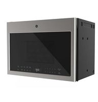 GE - 1.4 Cu. Ft. Over-the-Range Microwave with Sensor Cooking and LED Interior and Surface Lighti... - Left View