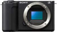 Sony - Alpha ZV-E10 II Mirrorless Content Creators' Camera - Body Only - Black - Left View