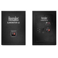 Hercules - DJ Monitor 42 - 2 x 20 watts RMS Active Monitoring Speakers - Black - Left View