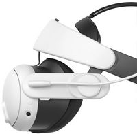 KIWI design - H4 Boost Battery Halo Strap for Meta Quest 3/3S - Left View