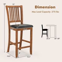 Costway 2-Piece 25.5