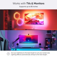 Nanoleaf - 4D - Screen Mirror + Lightstrip Kit (For TVs and Monitors up to 85