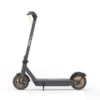 HiBoy - S2 MAX Foldable Electric Scooter w/ 40 mi Max Operating Range & 19 mph Max Speed - Gray - Left View