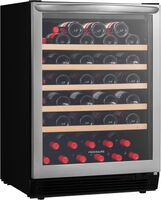 Frigidaire - 57 Bottle Wine Cooler - Stainless Steel - Left View