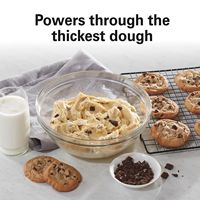 Hamilton Beach - 7-Speed Tilt-Head Stand Mixer - Black - Left View