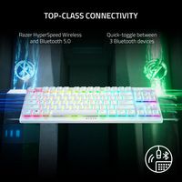 Razer - DeathStalker V2 Pro TKL Wireless Optical Linear Switch Gaming Keyboard with Low-Profile D... - Left View