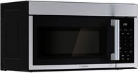 Bosch - 300 Series 1.7 Cu. Ft. Over-the-Range Microwave with Sensor Cooking and Multi-Speed 300 C... - Left View