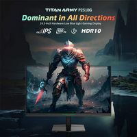 Titan-army - P2510G 24.5” Gaming Monitor, IPS 1ms GTG 180Hz 1920×1080 FHD FreeSync 99% sRGB with ... - Left View