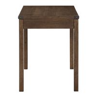 OSP Home Furnishings - Victor Writing Desk - Brown Oak - Left View