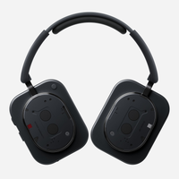 Nothing - Headphone (1) Wireless Over-Ear Bluetooth Headphones - Black - Left View