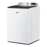 Maytag - 5.3 Cu. Ft. Pet Pro Top Load Impeller Washer with Extra Power and Sanitize Cycle with Ox... - Left View