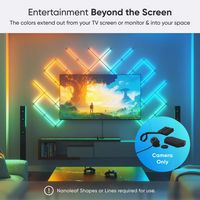Nanoleaf - 4D - Screen Mirror Kit (Camera Only) - Black - Left View