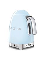 SMEG - KLF04 7-Cup Variable Temperature Kettle - Pastel Blue - Left View