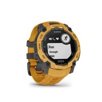 Garmin - Instinct 3 Solar GPS Smartwatch 50 mm Fiber-reinforced Polymer - Solar Sunburst with Sun... - Left View