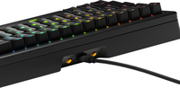 Glorious - GMMK 3 HE 65% Wired Hall-Effect Linear Switch Gaming Keyboard with Rapid Trigger and A... - Left View