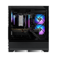 iBUYPOWER - Element SE Gaming Desktop PC - Intel Core i5 14400F, NVIDIA GeForce RTX 5060 8GB, 16G... - Left View