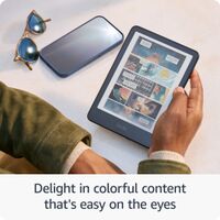 Amazon - Kindle Colorsoft 16 GB – With color display and adjustable warm light– - 2025 - Black - Left View