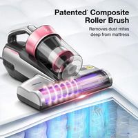 JIMMY - Mattress Bed Vacuum Cleaner with UV-C Light & Ultrasonic, 15Kpa Suction 500W Handheld Vac... - Left View