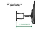 Rocketfish™ - Full-Motion TV Wall Mount for Most 42