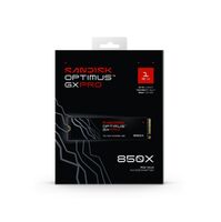 SANDISK - 1TB Optimus GX PRO 850X PCIe 4.0 x4 M.2 2280 NVMe SSD - Left View