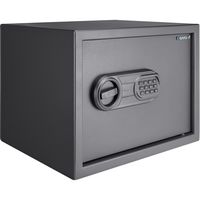 Barska - WL80 WardenLight Mini LED Digital Keypad Safe - Black - Left View