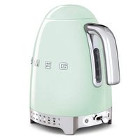 SMEG - KLF04 7-Cup Variable Temperature Kettle - Pastel Green - Left View