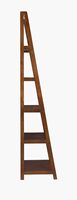 Linon Home Décor - Clayborn 5-Shelf Bookcase - Walnut - Left View