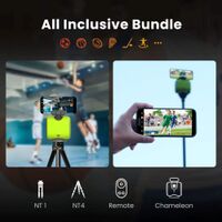 XbotGo - Chameleon 4K 60FPS AI Sports Camera with Auto-Tracking for Team Sports, Live Streaming, ... - Left View