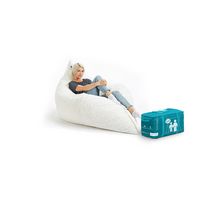 Lovesac - PillowSac in Phur - Wombat - Left View