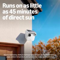 Blink - Solaris 2K+ — Solar-powered wireless smart security camera, runs in as little as 45 minut... - Left View
