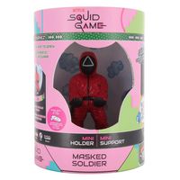 Cable Guys by Exquisite Gaming - Cable Guys: Squid Games - Triangle Guard Earbud & Phone Holder - Left View