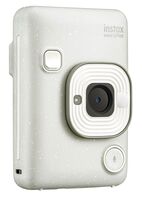 Fujifilm - instax mini LiPlay Hybrid Instant Camera - Misty White - Left View