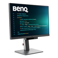 BenQ - RD240Q 24.1” IPS LED 16:10 WQXGA Advanced Coding Mode Programming Monitor (HDMI/DP/USB-C 9... - Left View