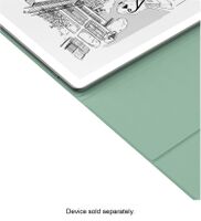 Amazon - Kindle Scribe Folio Cover with Magnetic Attach, Designed with Sustainablility in Mind - ... - Left View